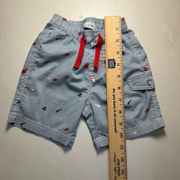 Tartine et Chocolat Baby Boys Seersucker Nautical Shorts | Size 18M / 90cm - Picture 4 of 10